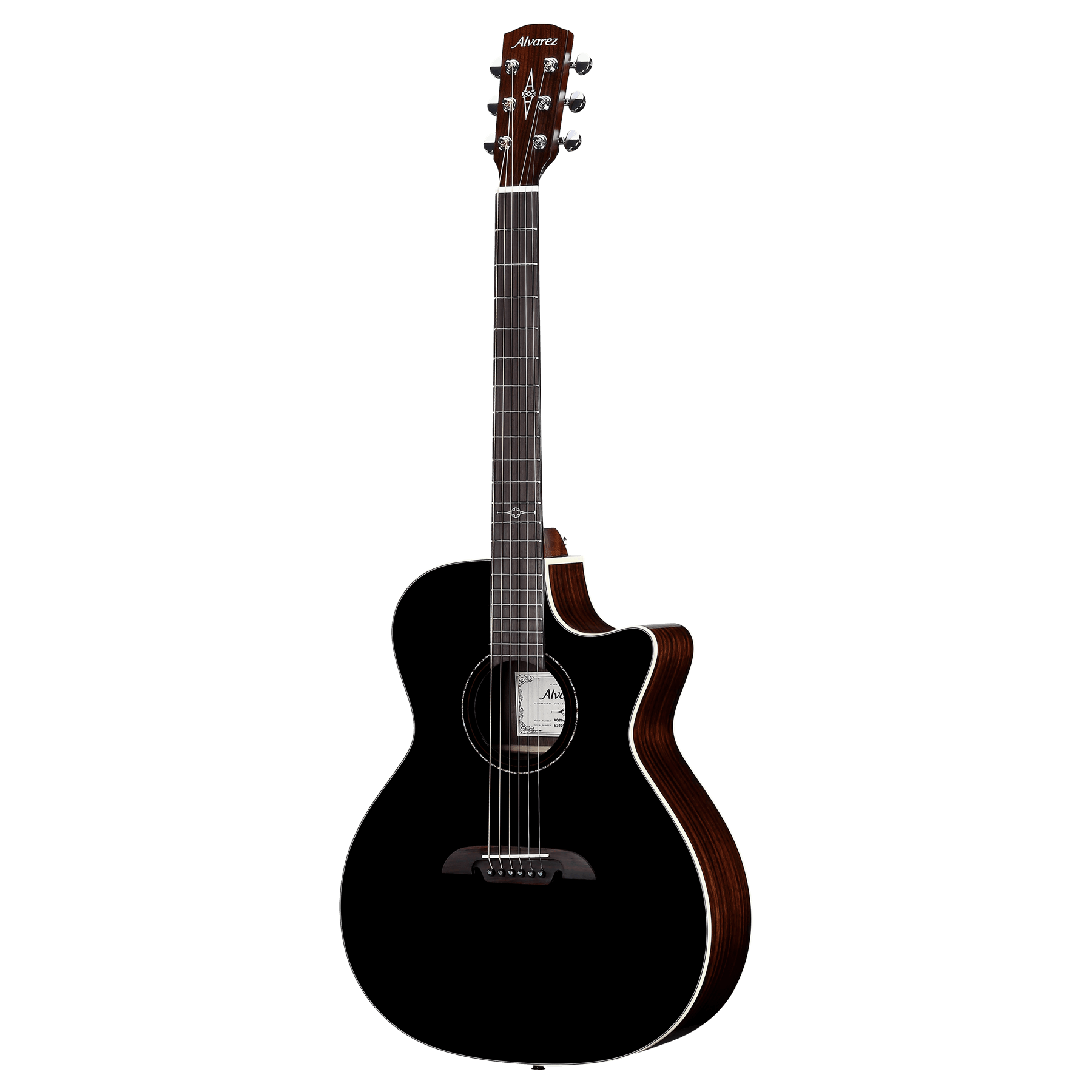 AG70ce Black 2024 - Alvarez Guitars